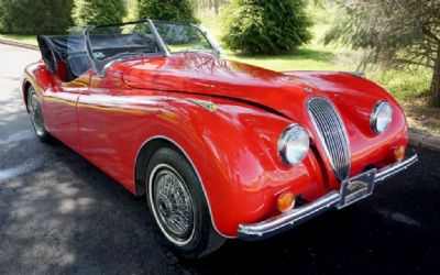 Photo of a 1952 Jaguar XK 120 Roadster Convertible Replica for sale