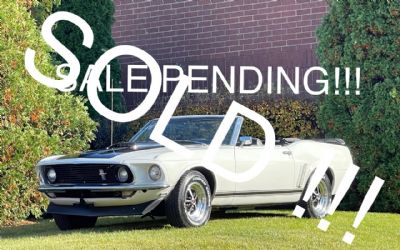 Photo of a 1969 Ford Mustang Hard TO Find White V8 for sale