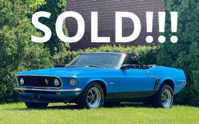 Photo of a 1969 Ford Mustang Hard TO Find Huggar BLUE- Beautiful Color for sale