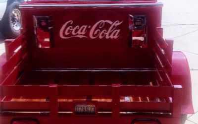 Photo of a Custom Built Coke Chest Trailer for sale