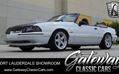 Photo of a 1992 Ford Mustang Convertible for sale