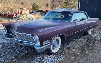 1968 Cadillac Deville Convertible