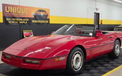 Photo of a 1987 Chevrolet Corvette Convertible for sale