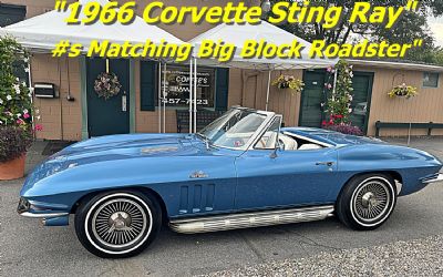 Photo of a 1966 Chevrolet Corvette Stingray Convertible Roadster for sale