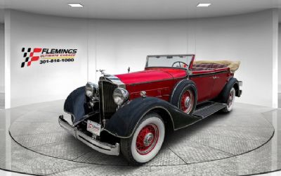 Photo of a 1934 Packard Eight Convertible Sedan for sale