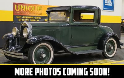 Photo of a 1930 Chevrolet 3-Window Coupe 1930 Chevrolet 3 Window for sale