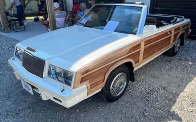 Photo of a 1984 Chrysler LE Baron Mark Cross Town And Country 2DR Convertible for sale