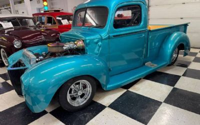 Photo of a 1940 Ford F-100 Hot Rod Pickup Named Toxic Teal for sale