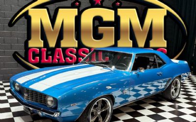 Photo of a 1969 Chevrolet Camaro Lemans Blue Cold AC Real Sharp Muscle Car!!! for sale