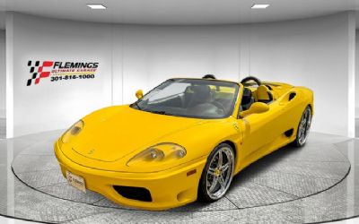 Photo of a 2001 Ferrari 360 Spider for sale