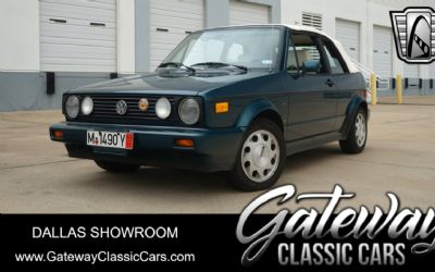Photo of a 1993 Volkswagen Cabriolet Collectors Edition for sale