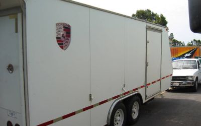 Photo of a 1996 Sport Trailer Enclosed Race Car Trailer for sale
