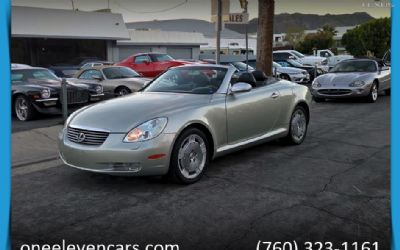 Photo of a 2002 Lexus SC 430 for sale