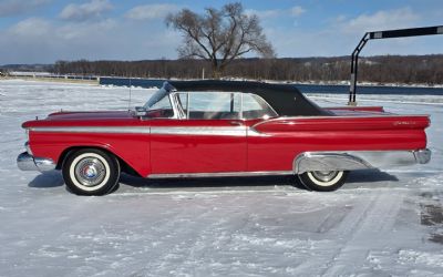 Photo of a 1959 Ford Fairlane Galaxie 500 Sunliner Convertible for sale