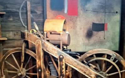 Photo of a 1885 Daimler Reitwagen Mercedes Motorcycle for sale