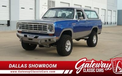 Photo of a 1975 Dodge Ramcharger SE 440 Restomod for sale