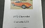 1972 Corvette LT1 Convertible Thumbnail 57