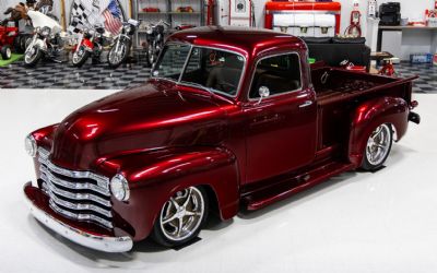 Photo of a 1951 Chevrolet 3100 LS3 Custom. ART Morrison Chassis for sale