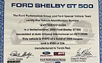 2009 Mustang Shelby GT500 Thumbnail 3