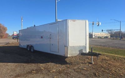 2022 H & H Enclosed 28 Feet Enclosed Trailer