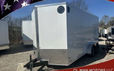 2026 Darkhorse Cargo 7X16 7000 GVW Double Doors 
