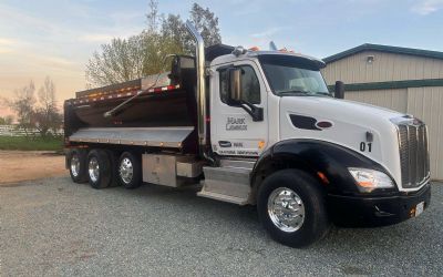 Photo of a 2018 Peterbilt 579 Four Axle Dump Truck for sale