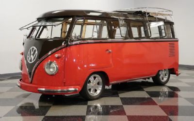 Photo of a 1957 Volkswagen Type II Deluxe Samba 23 Windows for sale