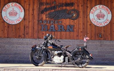 Photo of a 1936 Indian Chief State Patrol Bike for sale