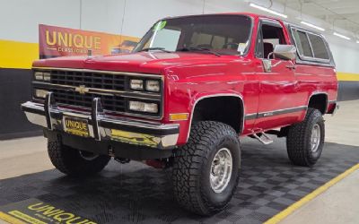 Photo of a 1990 Chevrolet Blazer K5 Silverado 4X4 1990 Chevrolet V10 Blazer for sale
