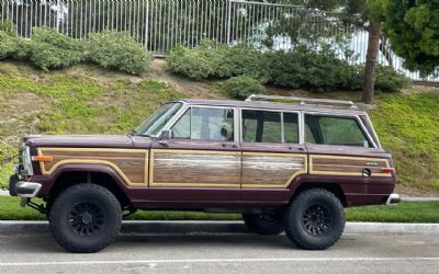 Photo of a 1987 Jeep Grand Cherokee Wagoneer for sale