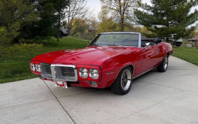 Photo of a 1969 Pontiac Firebird Convertible 350HO Auto PS 4 Wheel PDB Buckets for sale