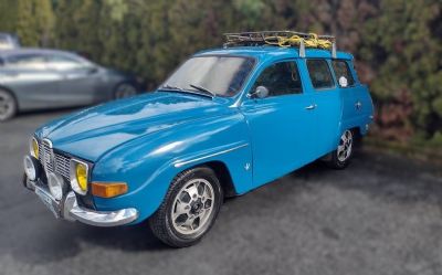 1970 Saab 95 Rally Car 
