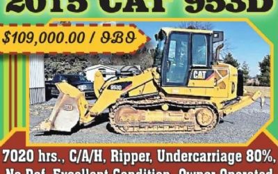 Photo of a 2015 Caterpillar 953D for sale