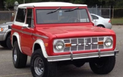 Photo of a 1977 Ford Bronco SUV for sale