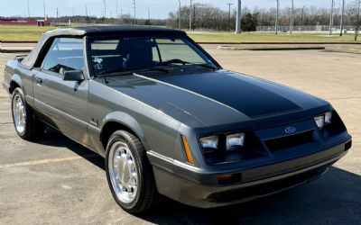 Photo of a 1986 Ford Mustang Convertible for sale