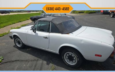 1980 Fiat 124 Spider 