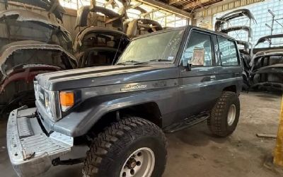 1987 Toyota Land Cruiser 