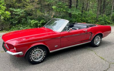 Photo of a 1968 Ford Mustang Convertible GT J-CODE 302 Auto PS Console for sale