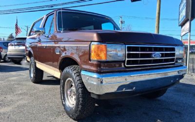 Photo of a 1991 Ford Bronco SUV for sale