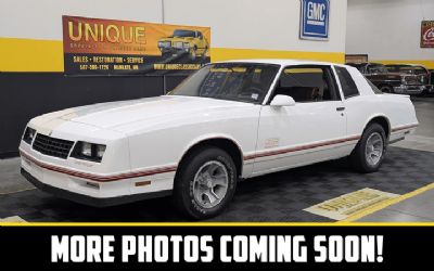 1987 Chevrolet Monte Carlo SS Aero Coupe 