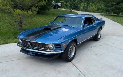 1970 Ford Mustang Fastback M-CODE 351 4V Mach 1 Trim Auto PS Louvers