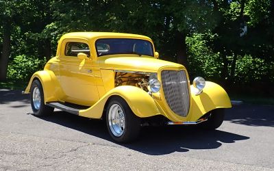 Photo of a 1934 Ford 3 Window Coupe Chopped Top-Street Rod for sale