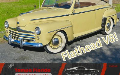 Photo of a 1948 Ford Super Deluxe Convertible for sale