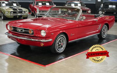 Photo of a 1966 Ford Mustang Convertible for sale