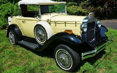 Photo of a 1932 Ford Model A Glassic Replica Rumble Seat Roadster for sale