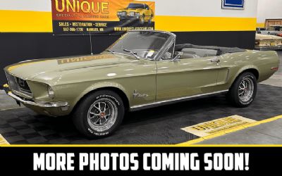 1968 Ford Mustang Convertible 302 V8 1968 Ford Mustang Convertible