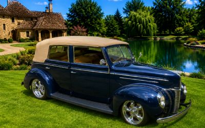 Photo of a 1939 Ford Convertible Sedan for sale