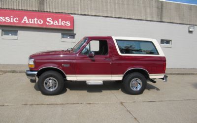 Photo of a 1993 Ford Bronco Eddie Bauer 2DR. 4X4 Eddie Bauer + Upgrades for sale