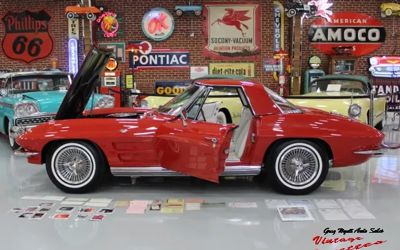 Photo of a 1964 Chevrolet Corvette Convertible Riverside Red, White INT. for sale
