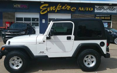 Photo of a 2006 Jeep Wrangler Sport 2DR SUV 4WD for sale